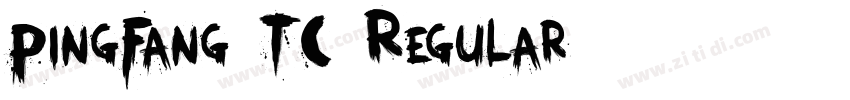 PingFang TC Regular字体转换